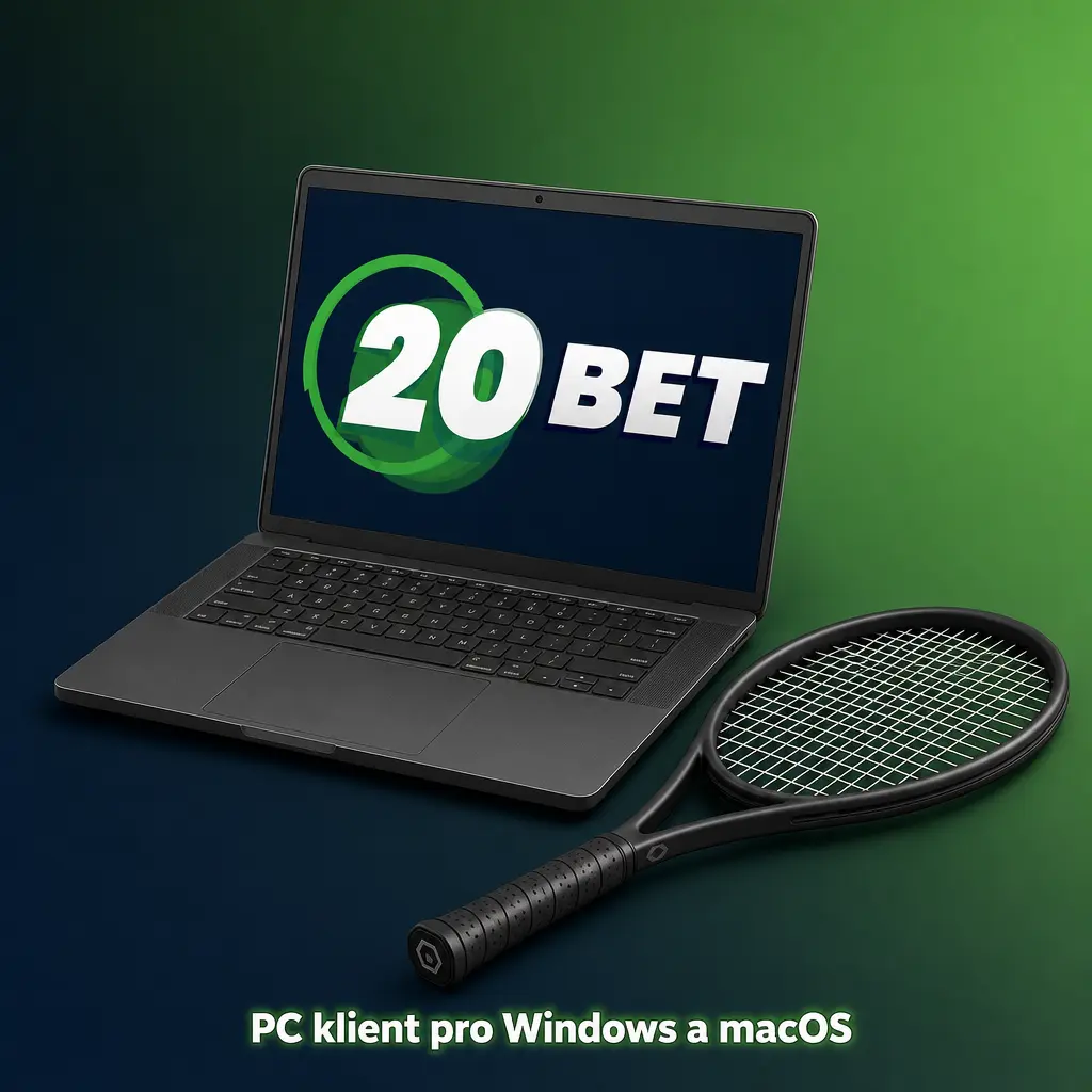 Sázení na 20bet přes webový prohlížeč na PC bez nutnosti stahovat aplikaci pro Windows nebo macOS