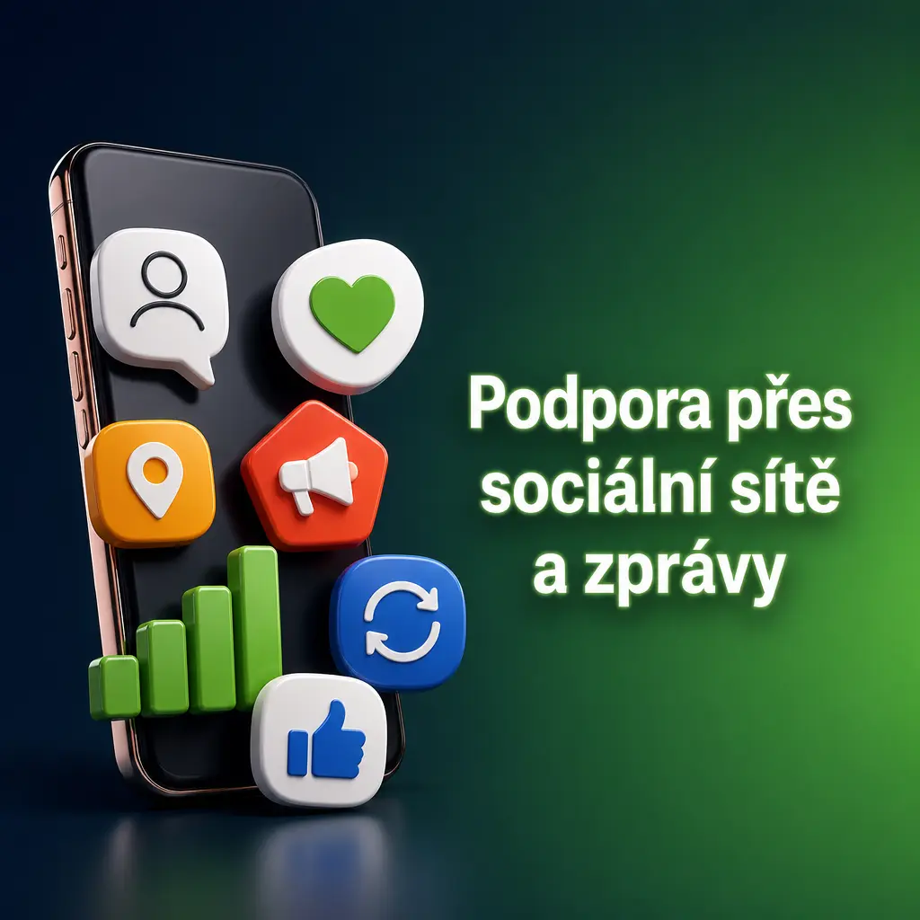 20bet podpora přes sociální sítě – informace o novinkách a akcích, řešení účtu přes chat nebo e-mail