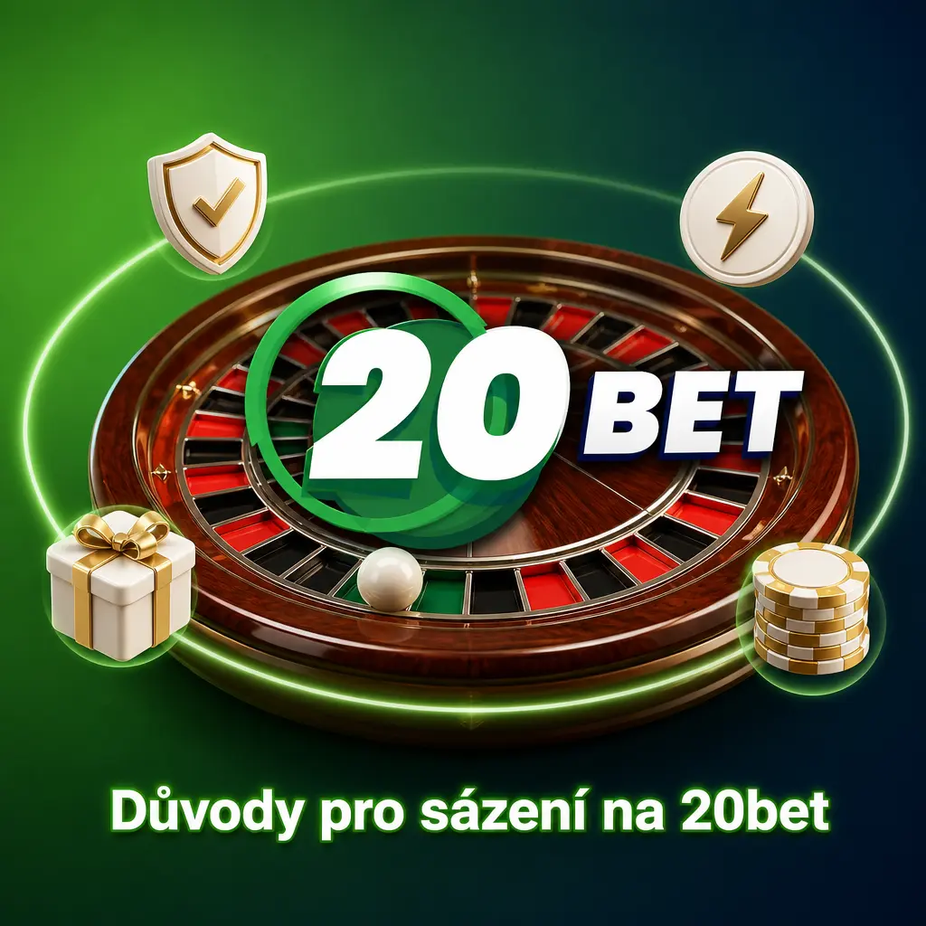 Výhody sázení na 20bet: sportovní sázky, casino, rychlé výplaty v kryptu a nonstop podpora v češtině.