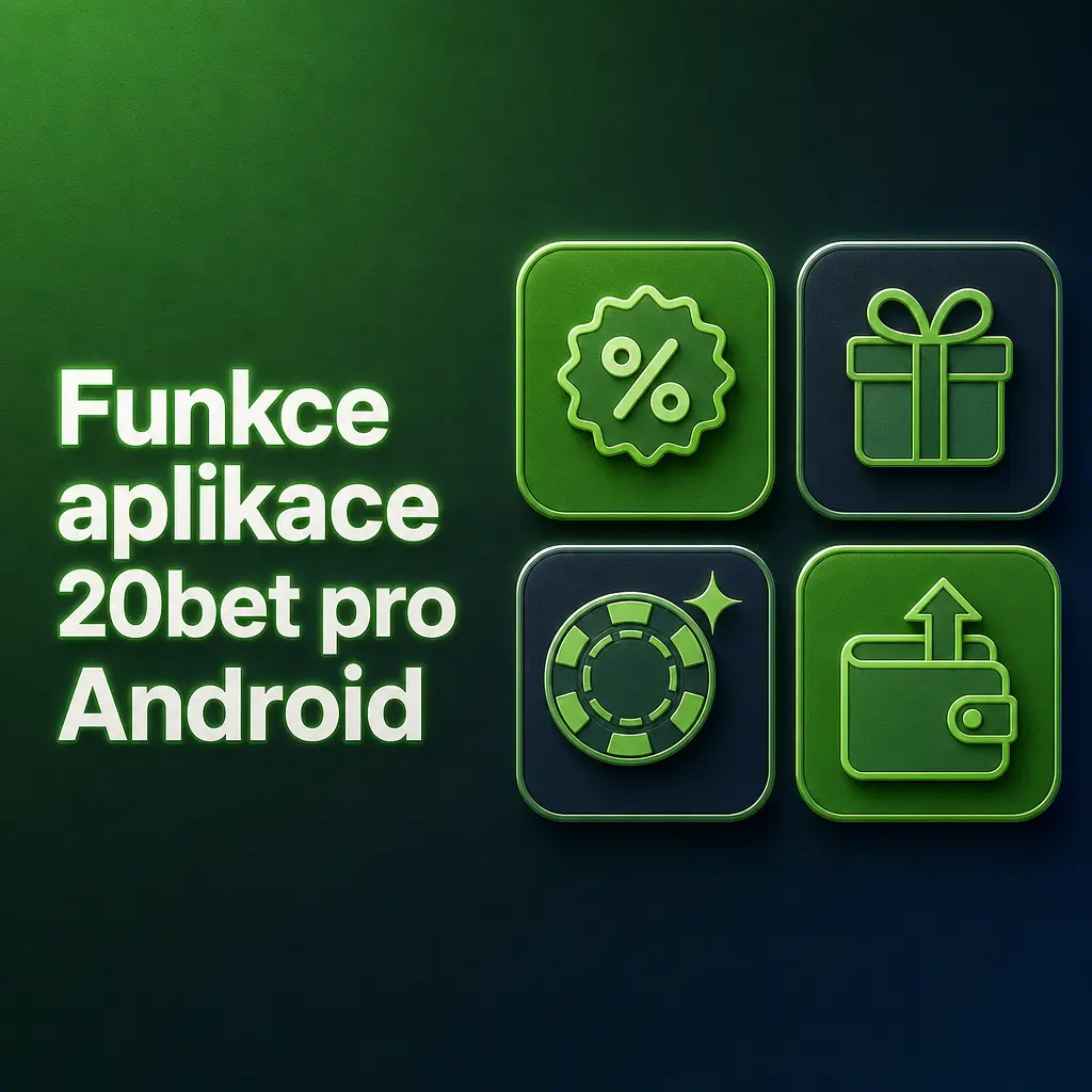 Aplikace 20bet pro Android: živé sázky, přes 4000 her, rychlé vklady a výběry i push notifikace v přehledném profilu