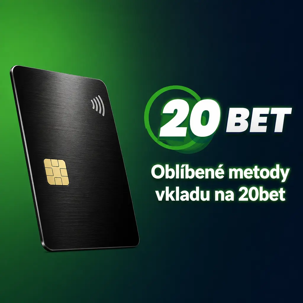 Přehled oblíbených metod vkladu na 20bet: karty Visa/Mastercard, Paysafecard, Bitcoin a Tether