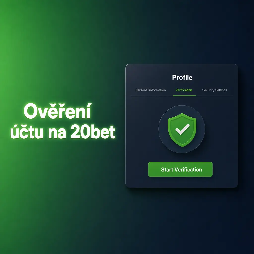 Ověření účtu na 20bet: nahrání dokladu totožnosti, potvrzení adresy a ověření platební metody do 24 hodin.