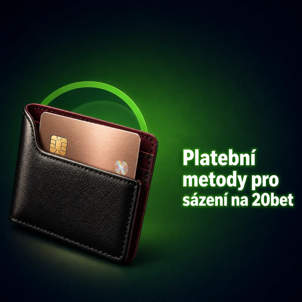 Platební metody na 20bet: Visa, Mastercard, Skrill, Neteller, kryptoměny a bankovní převod