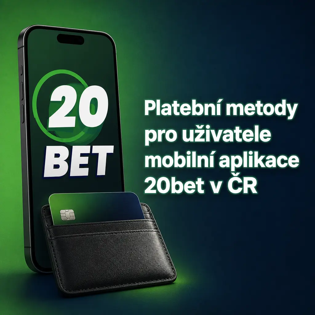 Přehled platebních metod a limitů pro vklady a výběry v mobilní aplikaci 20bet v českých korunách