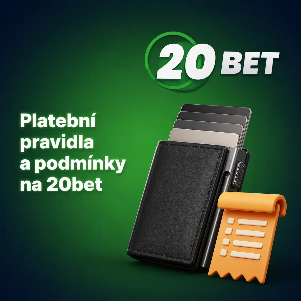 Platební pravidla a podmínky výběrů na 20bet: ověření totožnosti, limity, bonusy a měna účtu v CZK