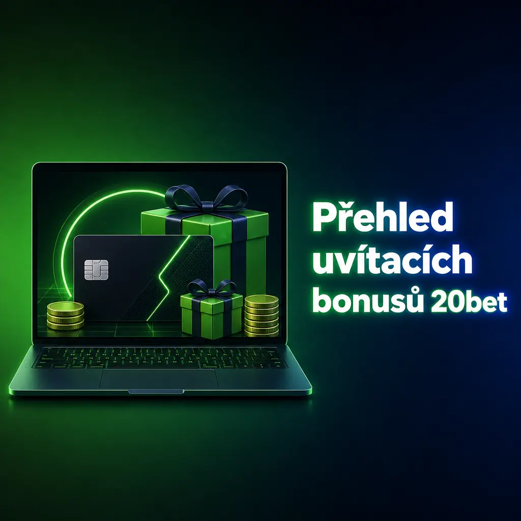 Přehledná tabulka uvítacích bonusů 20bet pro kasino a sport s podmínkami, maximální částkou a minimálním vkladem
