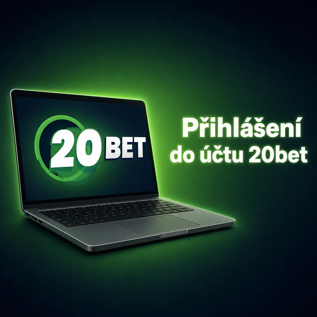 Přihlášení do účtu 20bet – zadání e-mailu a hesla pro vstup do sekce Sporty nebo Casino