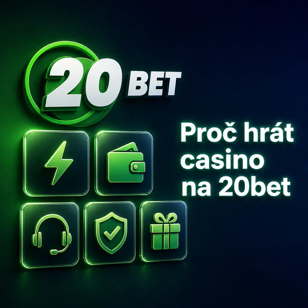 20bet casino: licence Curaçao, výběry v kryptoměnách do hodiny, podpora 24/7 v češtině a VIP cashback program.