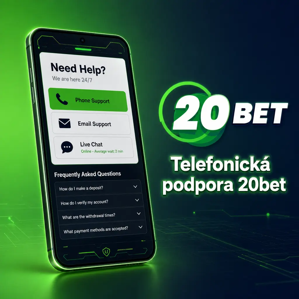 Telefonická podpora 20bet – kontaktní možnosti pro hráče z České republiky bez veřejného telefonního čísla