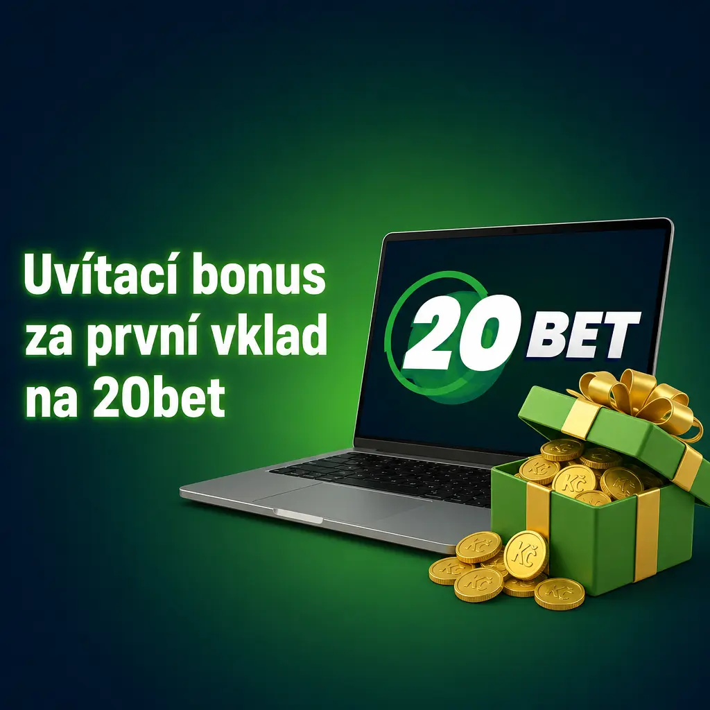 Uvítací bonus 20bet: 100 % až 3000 CZK a 120 free spinů za první vklad do kasina