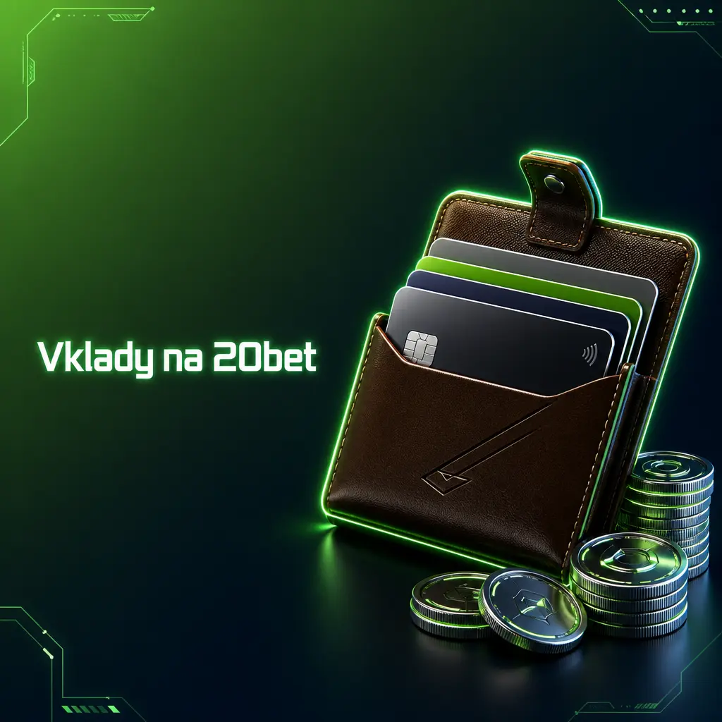 Návod na vklad peněz na 20bet přes sekci Pokladna pomocí karty, e-peněženky nebo kryptoměny