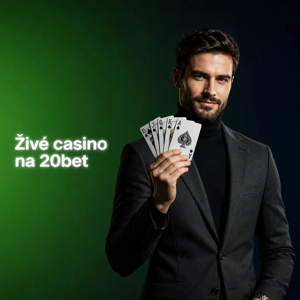 Živé casino na 20bet se stoly Evolution a Ezugi – ruleta, blackjack, baccarat a herní show s živým dealerem.