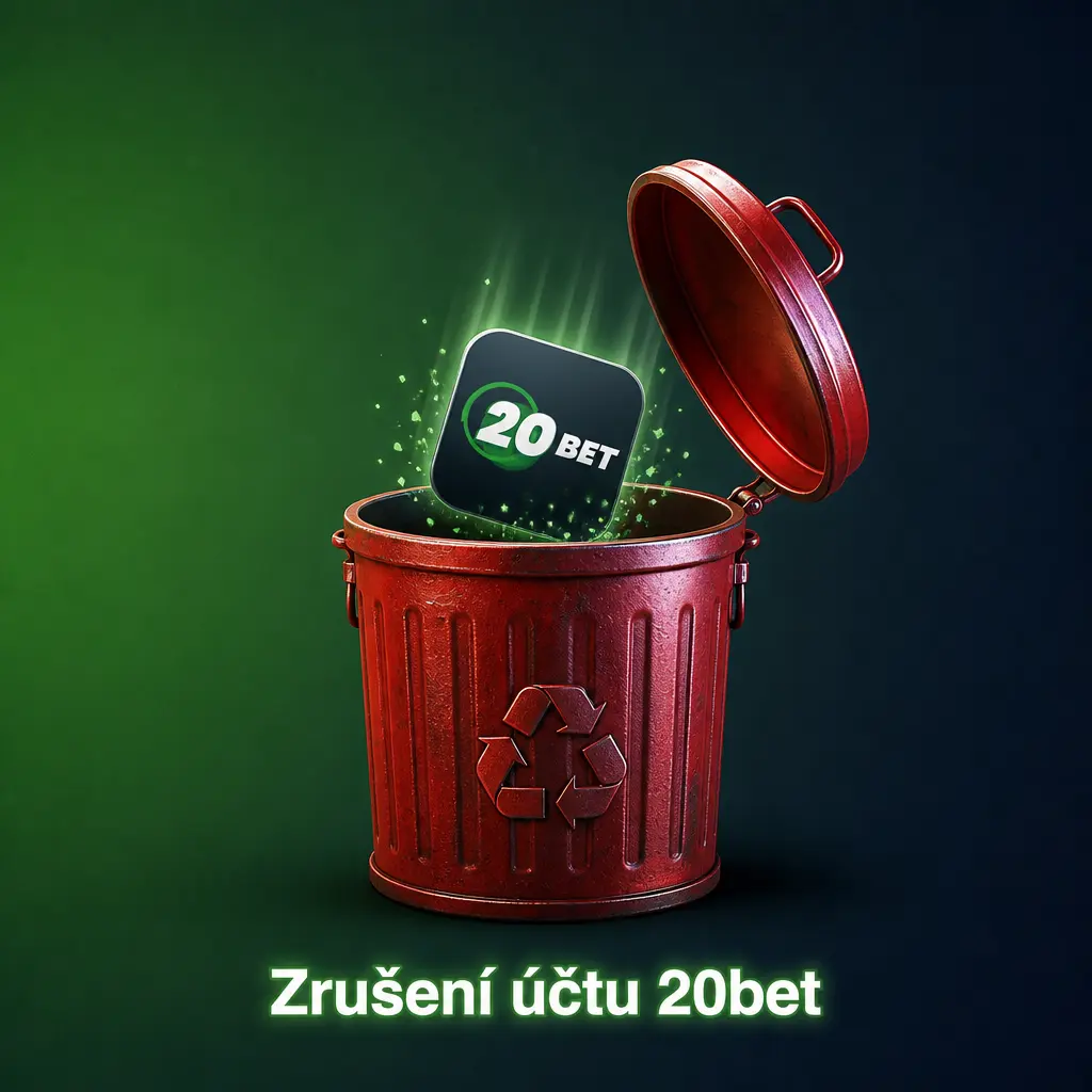 Návod na zrušení účtu 20bet – trvalé i dočasné omezení hraní přes nastavení a podporu.